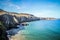 Cliffs and coast line at Carrick a rede rope