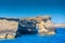 Cliffs of Comino Island,  Malta