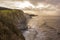 Cliffs in Dunraven Bay, Southerndown, Wales, United Kingdom