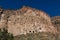 Cliffs with Dwellings at Bandelier National Monument