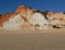 Cliffs on the Falesia beach in Albufeira, Algarve - Portugal