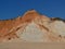 Cliffs on the Falesia beach in Albufeira, Algarve - Portugal