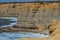 Cliffs and geological unconformities at the Costa Vicentina Natural Park, Southwestern Portugal