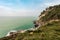 Cliffs in the Gulf of La Spezia - Punta Bianca Italy