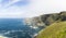 Cliffs on Irish Atlantic ocean coast