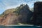 Cliffs and Kalalau Beach in Na Pali Coast