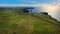 Cliffs of Kilkee in Ireland aerial view