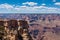 Cliffs of Mather Point in Grand Canyon National Park, Arizona USA