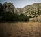 Cliffs in Mediterranean mountains