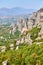 Cliffs of Meteora in Greece