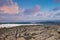 Cliffs of Moher in sunny and cloudy day, seashore of West Ireland, Wild Atlantic Road