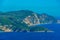 Cliffs near palaiokastritsa at Greek island Corfu