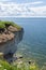 The cliffs of Paldiski and Baltic sea