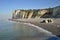 Cliffs of Pourville in France