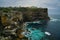 Cliffs and sea in Diamond Bay in Sydney