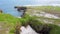 The cliffs and sea stacks at Port Challa and Port An Duin on Tory Island, County Donegal, Ireland