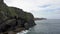 The cliffs and sea stacks at Port Challa on Tory Island, County Donegal, Ireland