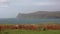 Cliffs seen from Lower Milovaig during the autumn storm Callum - Isle of Skye, Scotland