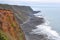 Cliffs and Shale Rock Layers on North Devon Coast near Hartland Quay, England, UK