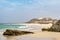 Cliffs at Varadinha beach Boa Vista Cape Verde