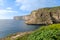 Cliffs in Xlendi Bay - Gozo Malta