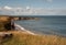 Clifftop coastline at Marsden, South Shields.