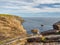 Clifftop walk at the Tomb of the Eagles, South Ronaldsay, Orkney