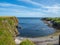 Clifftop walk at the Tomb of the Eagles, South Ronaldsay, Orkney