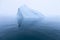 Climate change and global warming. Icebergs from a melting glacier in Greenland. UNESCO