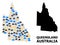 Climate Pattern Map of Australian Queensland