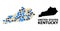 Climate Pattern Map of Kentucky State