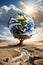 Climate Warning and Desertification Alert: Prioritizing Our Planet\\\'s Urgent Message