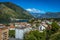 The climb up to the fortress overlooking Kotor, Montenegro and the bay of Kotor,