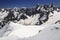 Climbers on French Alps Mountains, France