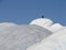 Climbers on top of volcano Beerenberg