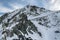 Climbers walking down in the Mountain of Rila