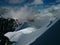 Climbing at Aiguille du Midi