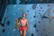 Climbing classes in a private sports center