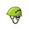 Climbing helmet doodle icon