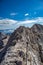 Climbing in Julian alps, Slovenia