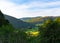 Climbing and lake view on cadair idris hill in wales 2022