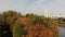 Climbing over arboretum and Victory Park in Zelenogradof Moscow, Russia