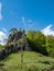 Climbing rocks in Pegnitz Valley Germany