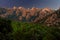 Climbing school walls of La Pedriza