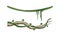 Climbing and Tangled Liana Long-stemmed Woody Vine Vector Set