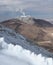 Climbing the volcano Cerro Acotango, in Bolivia