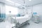 Clinical interior hospital bed equipment medicine