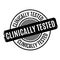 Clinically Tested rubber stamp