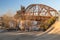 Clinton Presidential Park Bridge in Little Rock, Arkansas