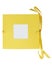 Clip-pathed yellow photo album